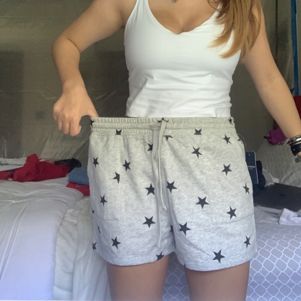 lucky brand star sweat shorts